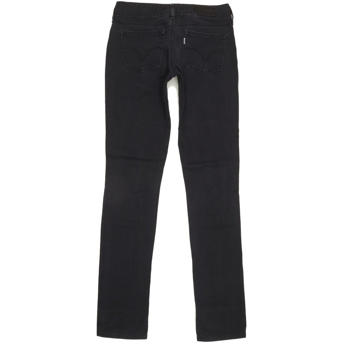 Levi's 473 Women Black Skinny Slim Stretch Jeans W30 L34