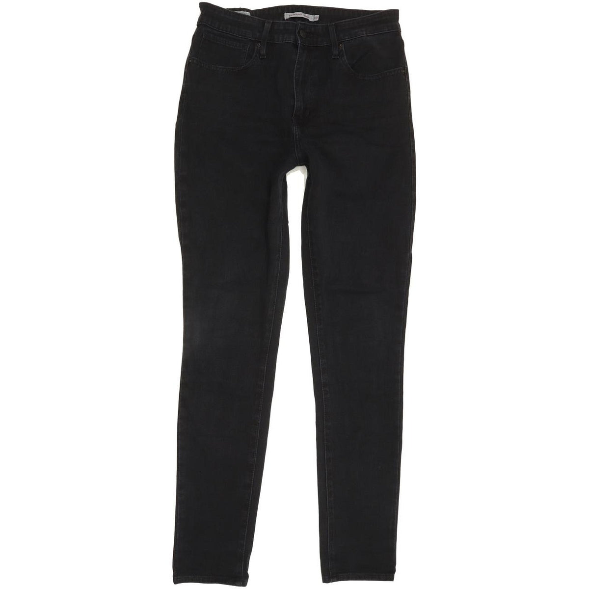 Levi's 721 Black Skinny Slim Stretch Jeans High Waisted W30 L30