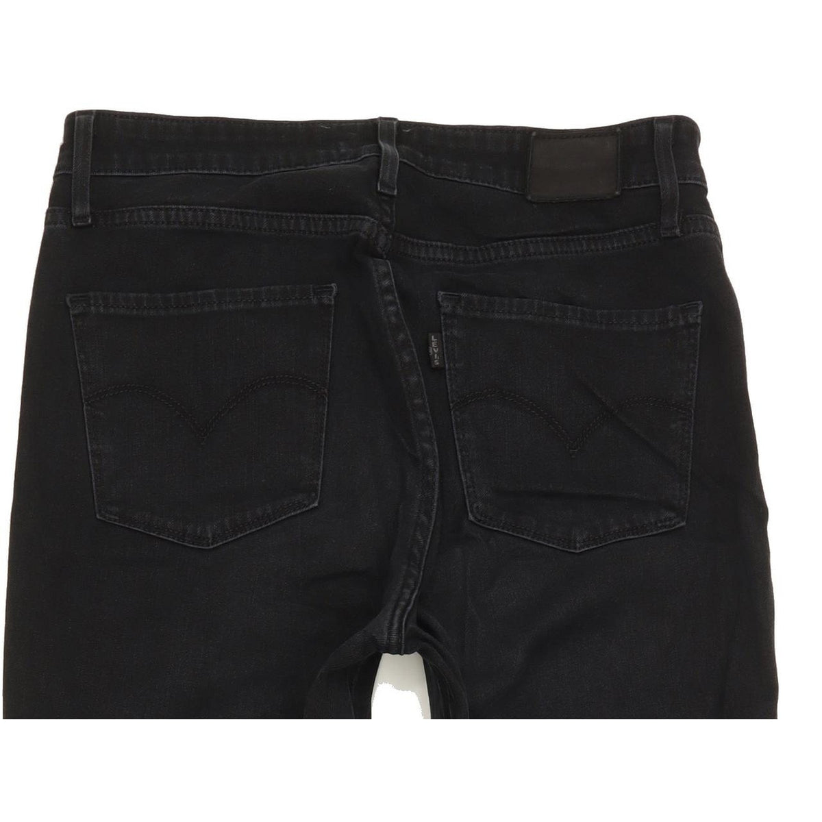 Levi's 721 Black Skinny Slim Stretch Jeans High Waisted W30 L30