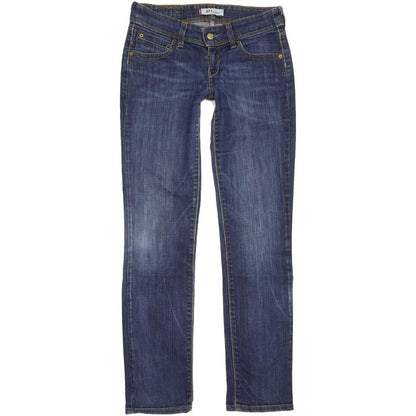 Levi's 571 Women Blue Straight Slim Stretch Jeans W29 L31