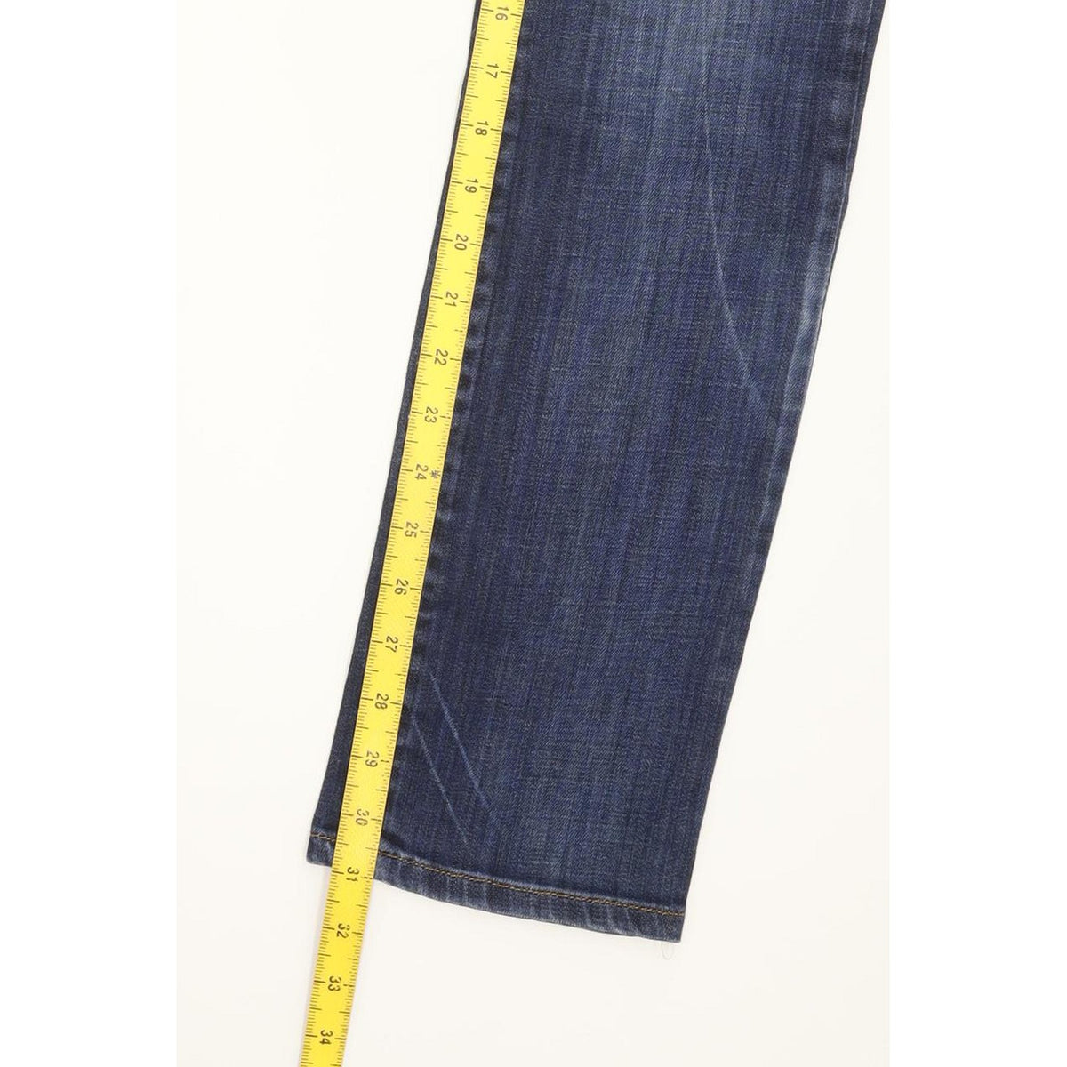 Levi's 571 Women Blue Straight Slim Stretch Jeans W29 L31