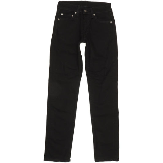 Levi's 511 Men Black Straight Slim Stretch Jeans W28 L31