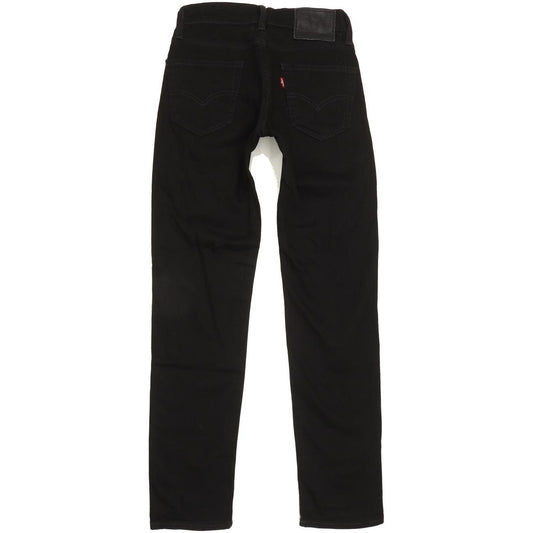 Levi's 511 Men Black Straight Slim Stretch Jeans W28 L31