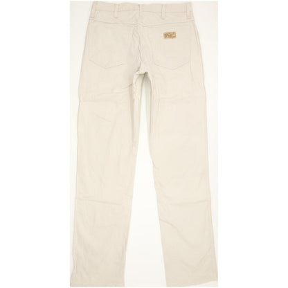 Wrangler Texas Men Beige Straight Regular Stretch Jeans W33 L33