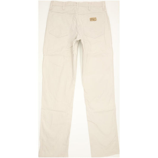 Wrangler Texas Men Beige Straight Regular Stretch Jeans W33 L33