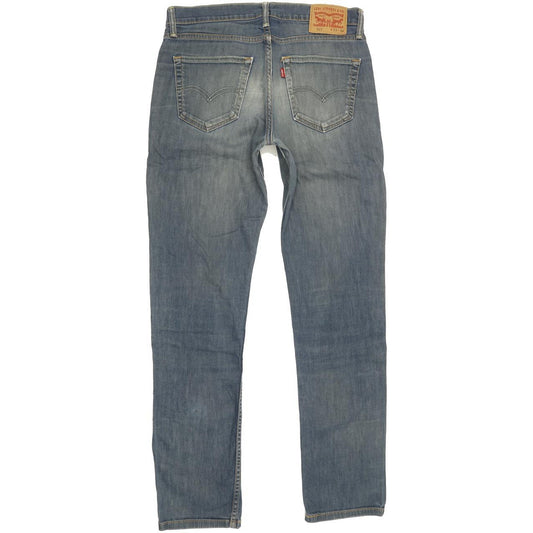Levi's 511 Men Blue Straight Slim Stretch Jeans W33 L33