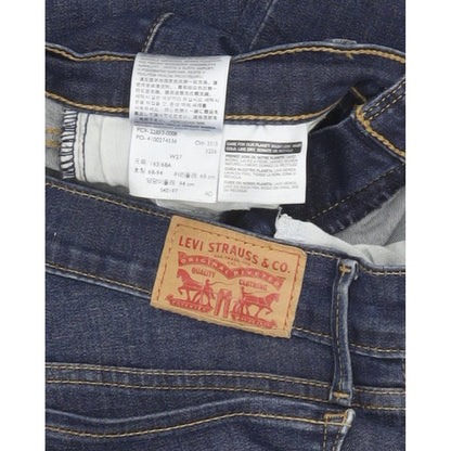 Levi's 710 Super Women Blue Skinny Slim Stretch Jeans W27 L27