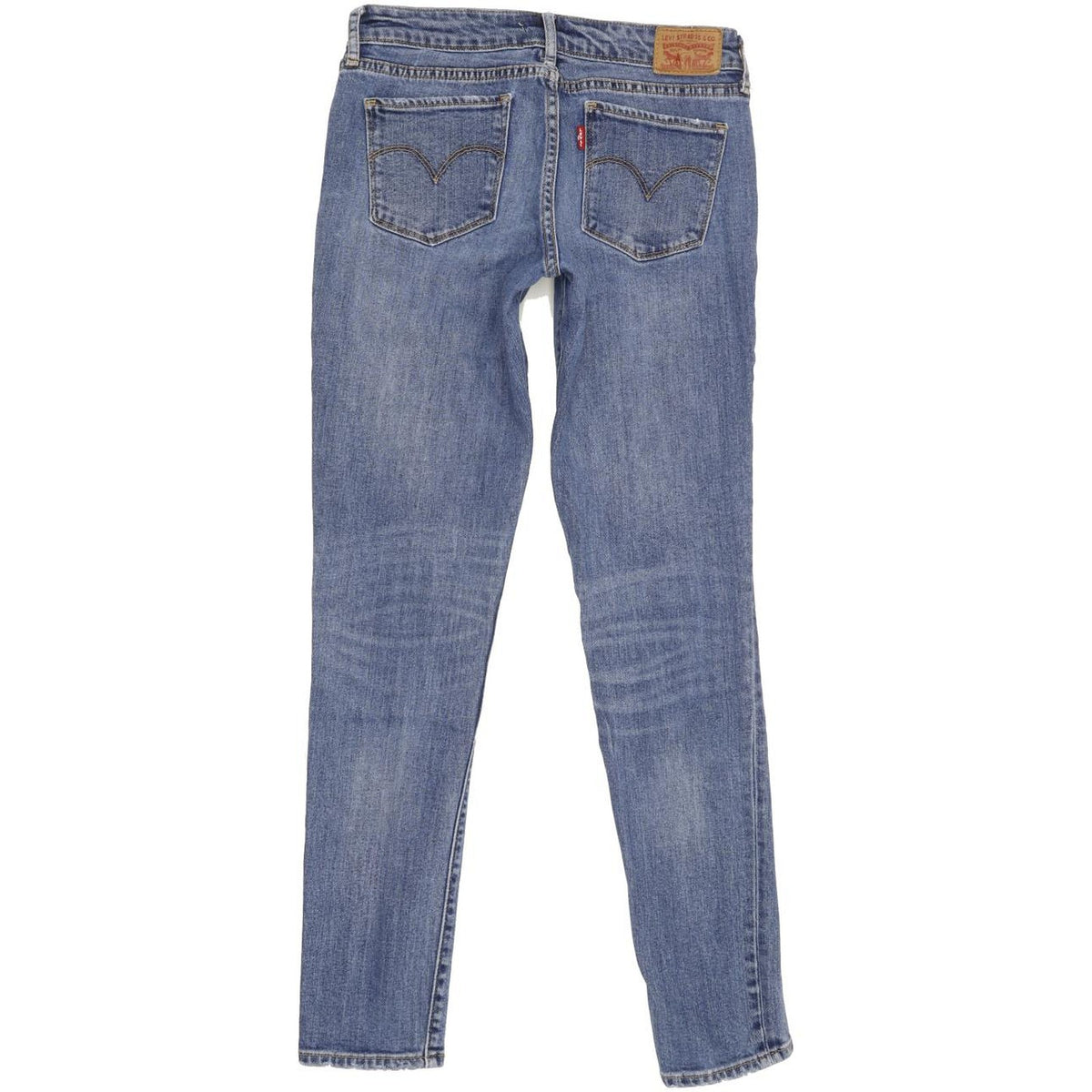 Levi's 711 Women Blue Skinny Slim Stretch Jeans W27 L30