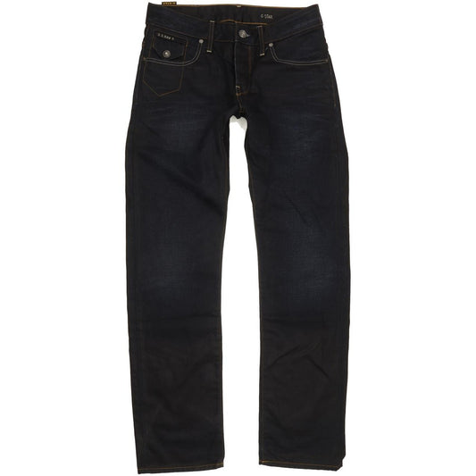 G-Star Morris Low Men Navy Straight Regular Jeans W30 L32