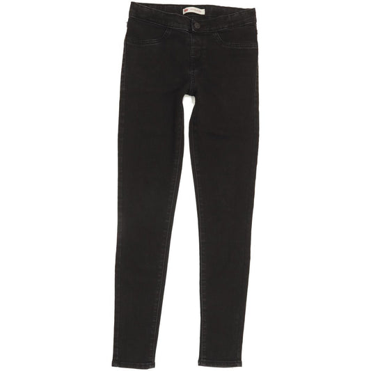 Levi's Kids Women Black Skinny Slim Jegging Stretch Jeans W24 L27