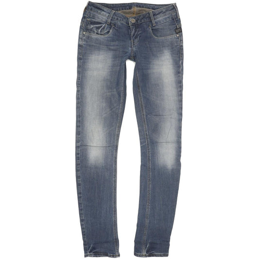 G-Star New Radar Women Blue Skinny Slim Stretch Jeans W26 L31