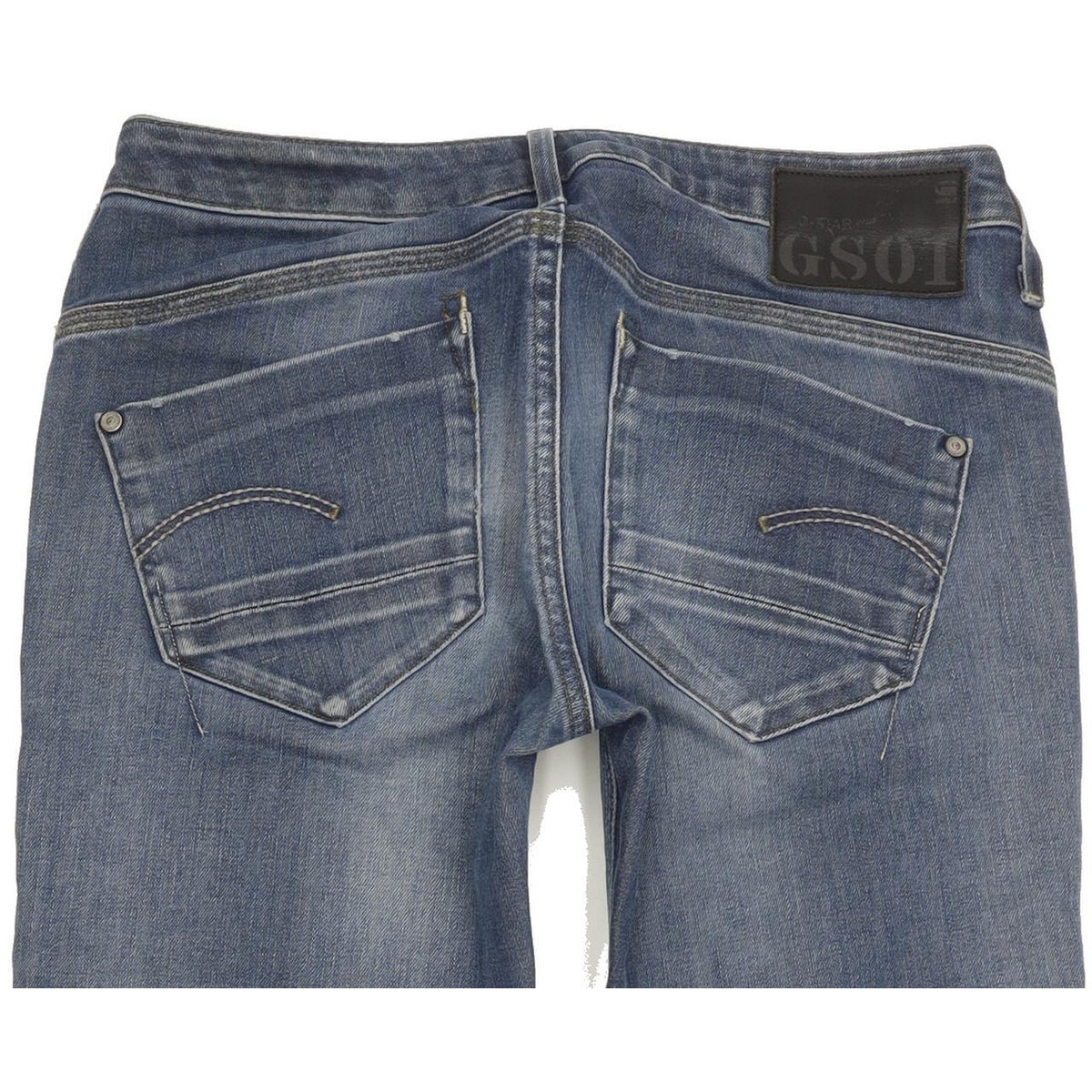 G-Star New Radar Women Blue Skinny Slim Stretch Jeans W26 L31