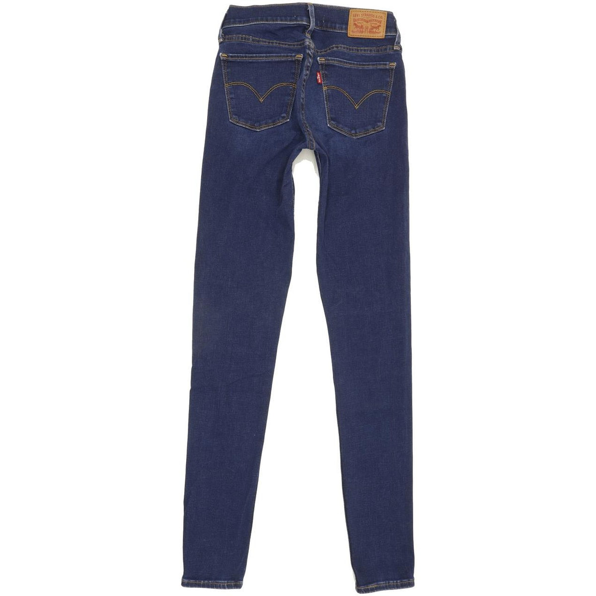 Levi's 710 Super Women Blue Skinny Slim Stretch Jeans W24 L30