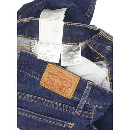 Levi's 710 Super Women Blue Skinny Slim Stretch Jeans W24 L30