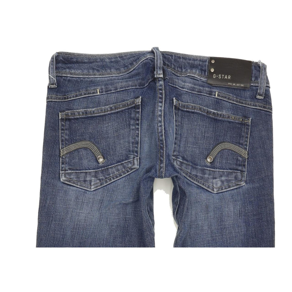 G-Star New Reesee Women Blue Straight Slim Stretch Jeans W29 L30