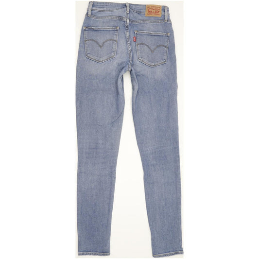 Levi's 721 Women Blue Skinny Slim Stretch Jeans W26 L31