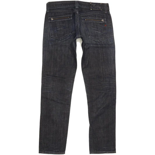 Replay Women Navy Straight Slim Jeans W29 L29