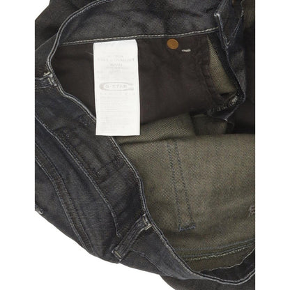 G-Star 3301 Women Navy Straight Slim Stretch Jeans W29 L31