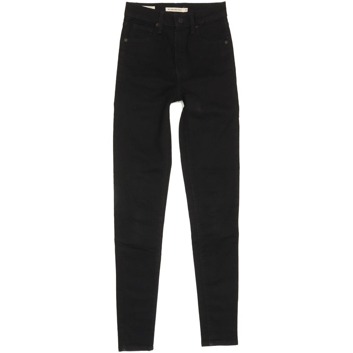 Levi's Mile Women Black Skinny Slim Stretch Jeans W25 L30