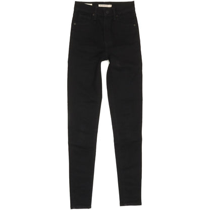 Levi's Mile Women Black Skinny Slim Stretch Jeans W25 L30