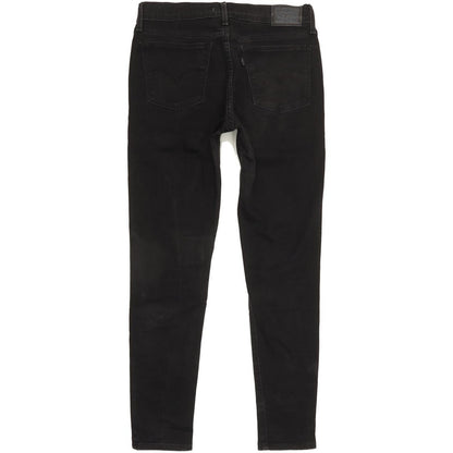 Levi's 710 Super Women Black Skinny Slim Jeans W30 L28
