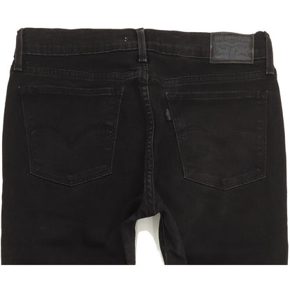 Levi's 710 Super Women Black Skinny Slim Jeans W30 L28