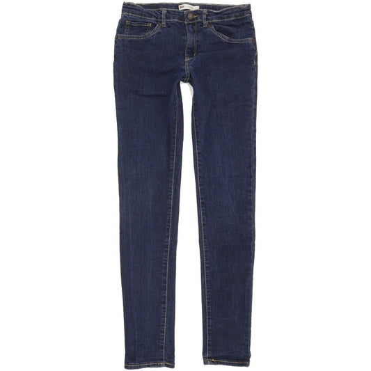 Levi's 711 Kids Blue Skinny Slim Stretch Jeans W26 L31