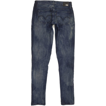 Levi's 524 Women Blue Skinny Slim Stretch Jeans W28 L32