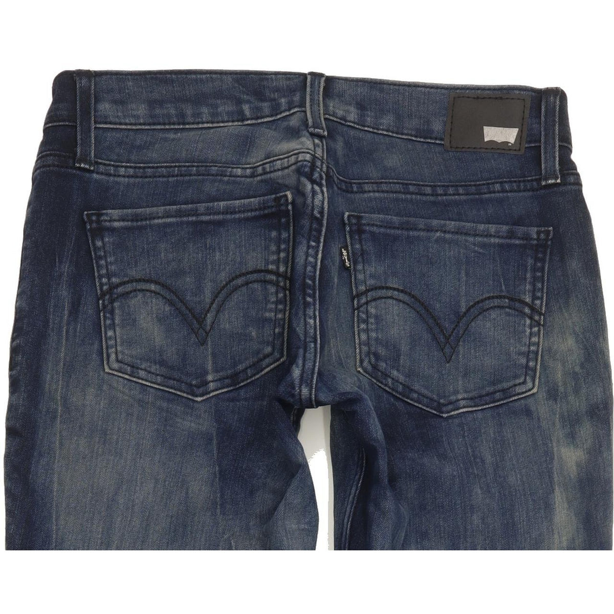Levi's 524 Women Blue Skinny Slim Stretch Jeans W28 L32