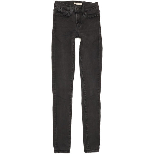 Levi's Slimming Women Black Skinny Slim Jeans W25 L31