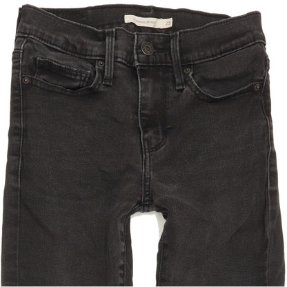 Levi's Slimming Women Black Skinny Slim Jeans W25 L31