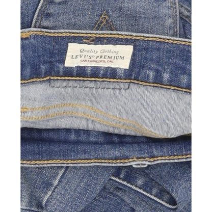Levi's 710 Super Women Blue Skinny Slim Stretch Jeans W25 L30