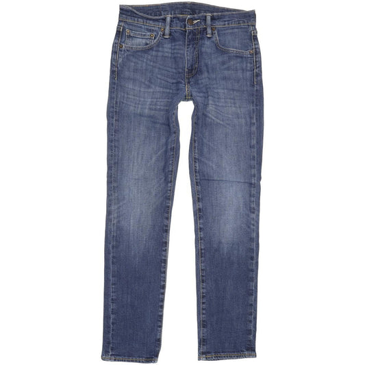 Levi's 511 Men Blue Straight Slim Stretch Jeans W30 L29