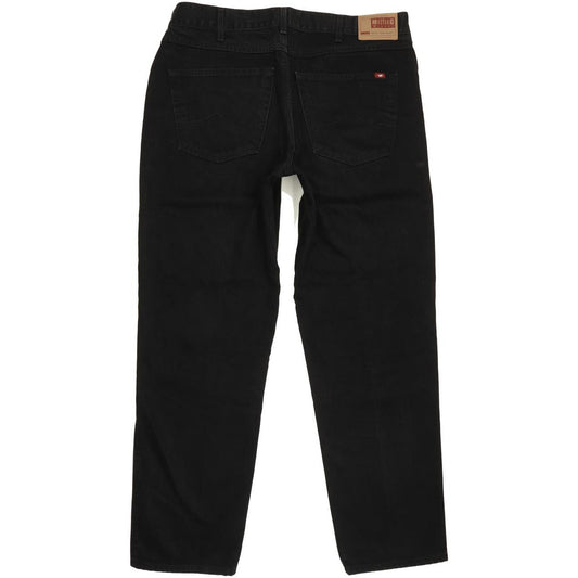 Mustang Nevada Men Black Straight Regular Jeans W38 L31