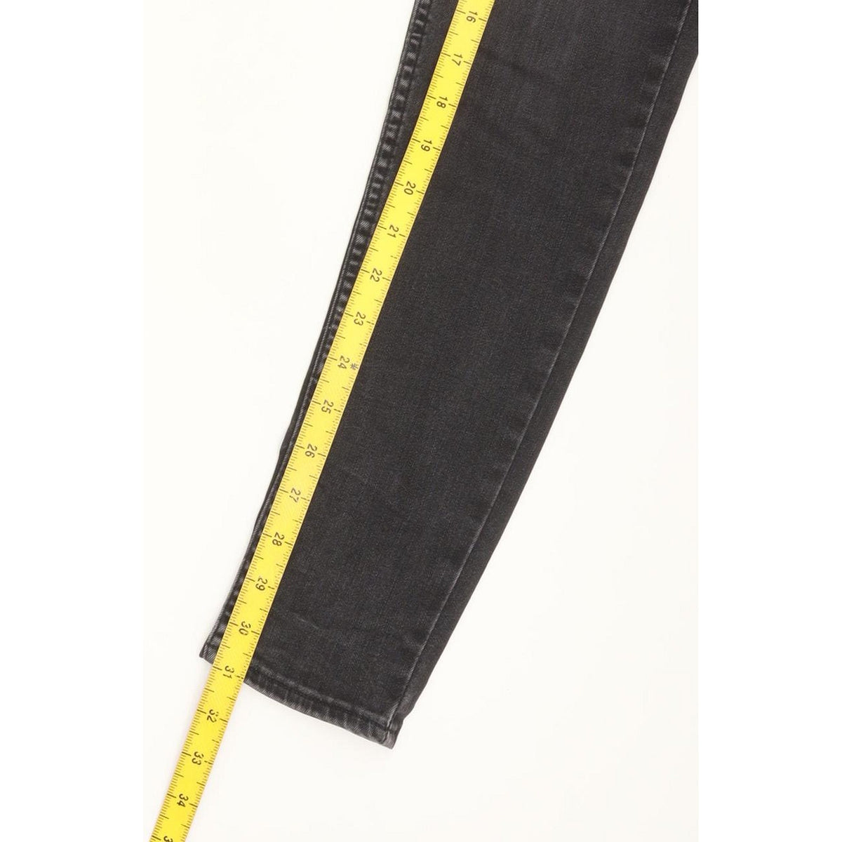 Levi's 710 Super Women Black Skinny Slim Stretch Jeans W29 L31