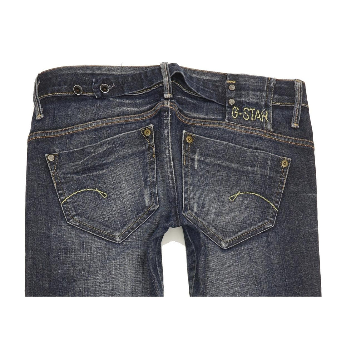 G-Star Midge Women Blue Straight Slim Stretch Jeans W30 L34