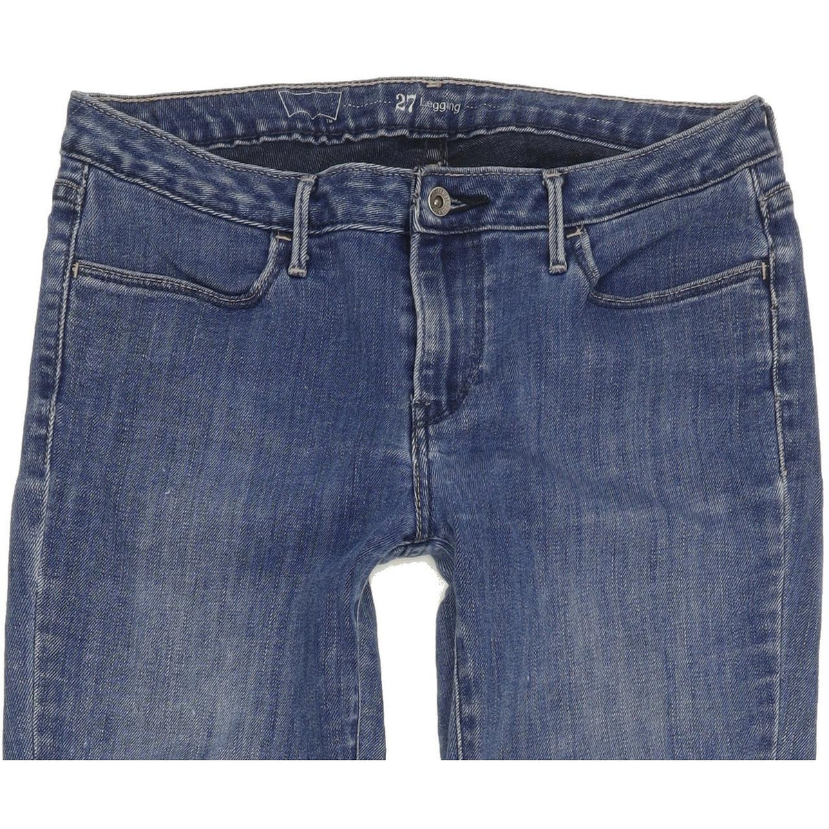 Levi's Legging Women Blue Skinny Slim Stretch Jeans W27 L31