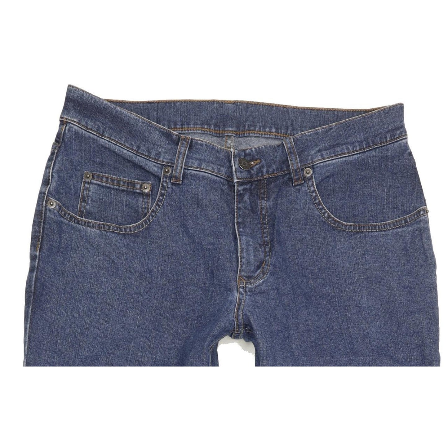 Pioneer Ron Men Blue Straight Regular Stretch Jeans W32 L30