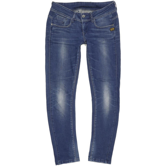 G-Star Midge Cody Women Blue Skinny Slim Stretch Jeans W28 L29