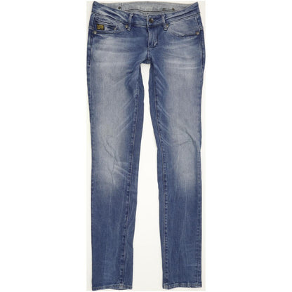 G-Star Midge Women Blue Skinny Slim Stretch Jeans W28 L33