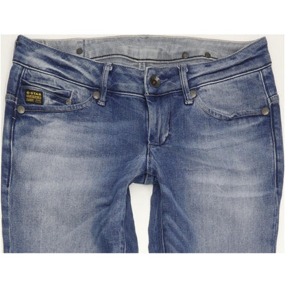 G-Star Midge Women Blue Skinny Slim Stretch Jeans W28 L33