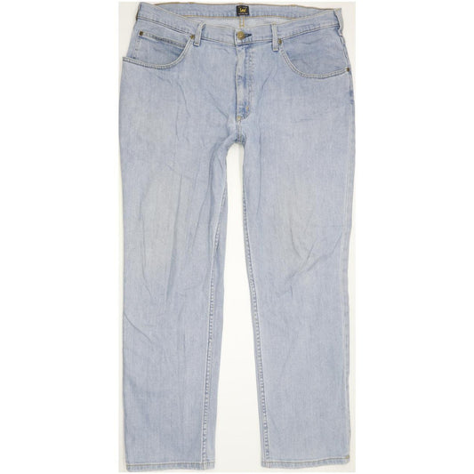 Lee Men Blue Straight Regular Jeans W38 L31