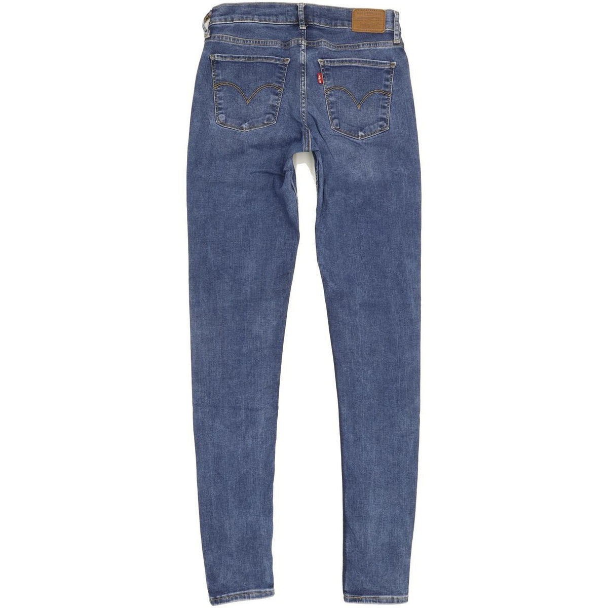 Levi's 710 Super Women Blue Skinny Slim Stretch Jeans W28 L32