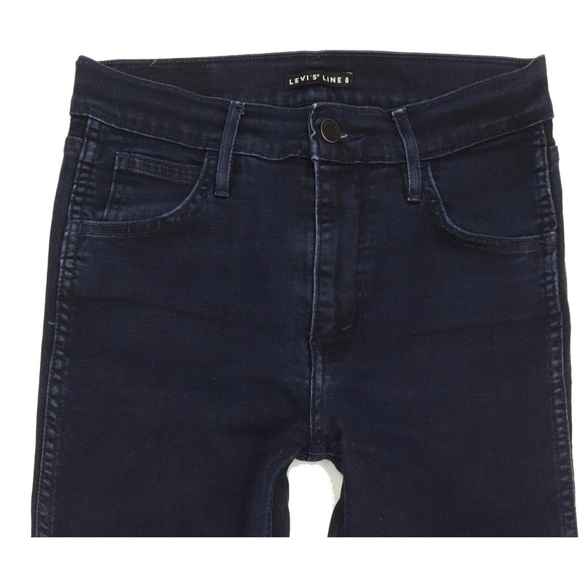 Levi's Line 8 Women Navy Skinny Slim Stretch Jeans W26 L29