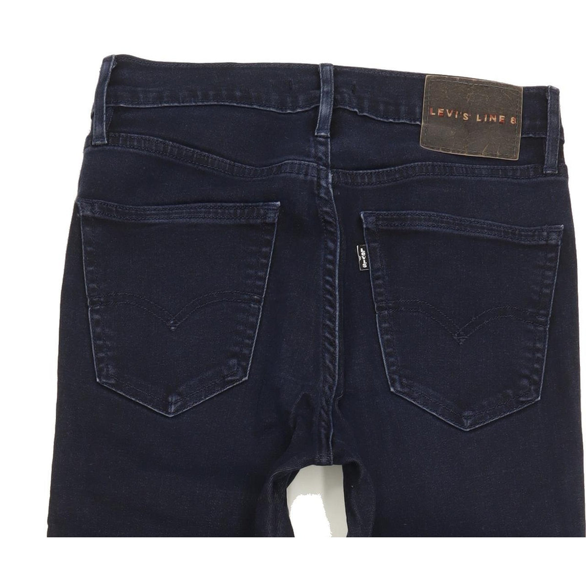 Levi's Line 8 Women Navy Skinny Slim Stretch Jeans W26 L29