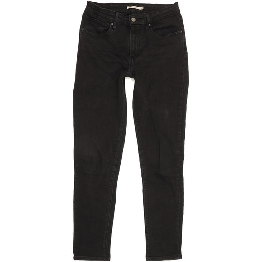 Levi's 721 Women Black Skinny Slim Stretch Jeans W30 L30