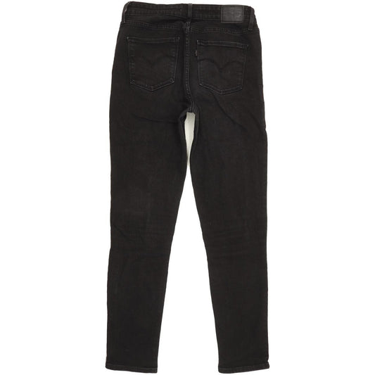 Levi's 721 Women Black Skinny Slim Stretch Jeans W30 L30