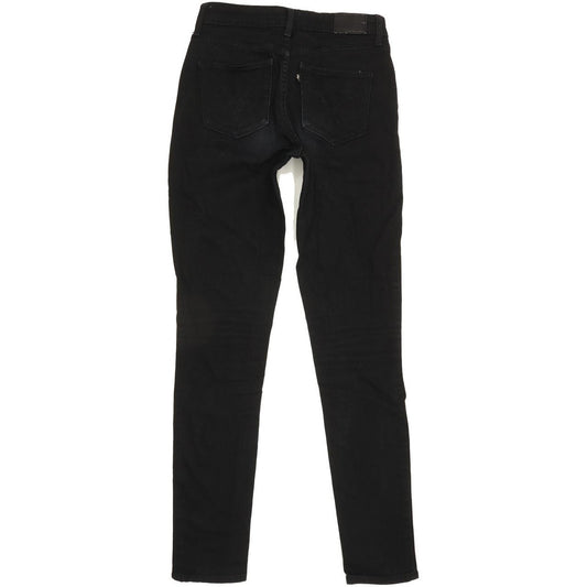 Levi's Women Black Skinny Slim Stretch Jeans W26 L31