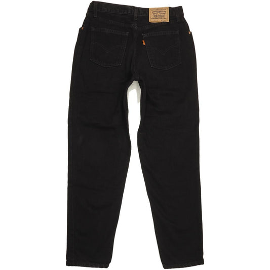 Levi's 726 Men Black Straight Regular Jeans W32 L31
