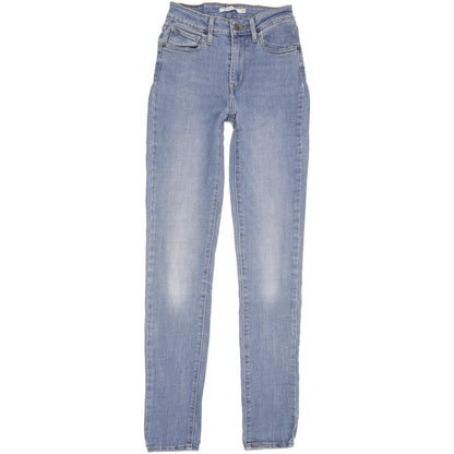 Levi's 721 Women Blue Skinny Slim Stretch Jeans W26 L31